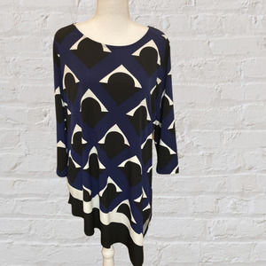 ALFANI  A-symmetrical Top/Blouse